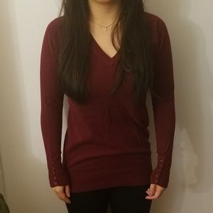 Forever 21 Burgundy Sweater